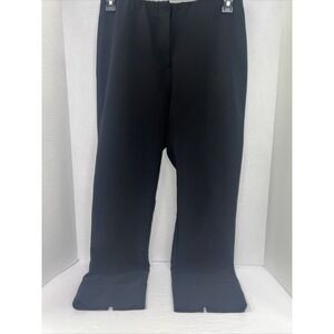 Cynthia Rowley Pants Women's Size 12 Black Elastic Waist